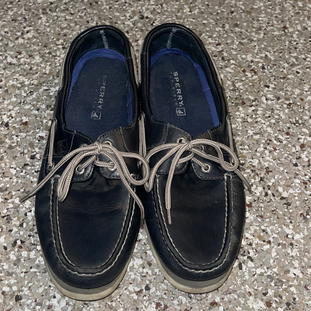 Used Mens Sperry Leather Boat Shoes